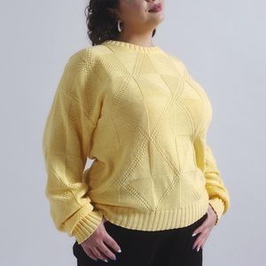 Vintage London Fog Knit Sweater